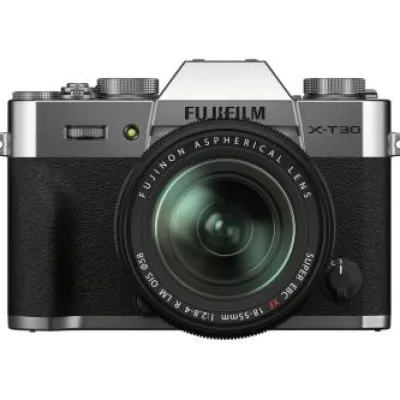 Discount Fujifilm X-T30 II Mirrorless Camera with XF 18-55mm f/2.8-4 R LM OIS Lens (Silver)
