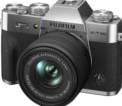 New Fujifilm X-T30 II Mirrorless Camera with XC 15-45mm OIS PZ Lens (Silver) + SanDisk 64GB Ultra SDXC Memory Card, Sling Backpack, Variable Neutral Density Filter (ND2-ND400) & More (23pc Bundle)