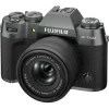 Clearance Fujifilm X-T50 Mirrorless Camera with XC 15-45mm f/3.5-5.6 Lens (Charcoal Silver)