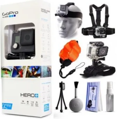 Hot GoPro HERO+ Accessory Bundle - Over 5 Items Included!