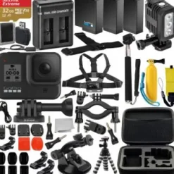 Sale GoPro HERO8 Action Camera (Black) with Premium Accessory Memory Bundle