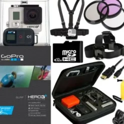 Best GoPro HERO3+ Black Edition Camera + All Sports Bundle