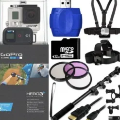 Sale GoPro HERO3+ Black Edition Camera + Bike Kit Bundle