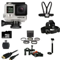 New GoPro Hero4 Black Edition + Bike Kit Bundle