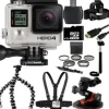 Best GoPro Hero4 Black Edition Camera + Outdoor Kit Bundle