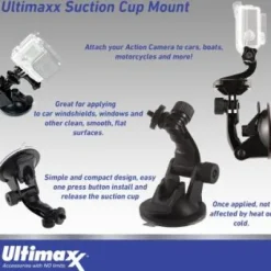 New Ultimaxx GoPro HERO11 Black Mini Bundle - Includes: 128GB Extreme MicroSDXC, Pet Harness w/Action Cam Mount, Lightweight Monopod, Helmet Mount Kit, Mini Tripod & Much More (31pc Bundle)