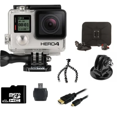 Online GoPro Hero4 Silver Edition + Car Kit Bundle