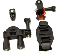 Best SLRHut HDFX Handle Bar/Bike Seat/Vented Helmet Mount for GoPro Hero