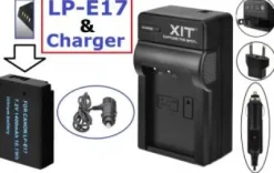 Discount SLRHut HDFX LP-E17 4-Hour Battery With Dual Charger