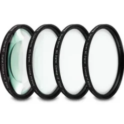 New SLRHut HDFX 58mm 4PC Macro Close Up Filter Set (+1, +2, +4, +10)