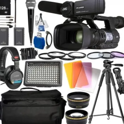 Discount JVC GY-HM620 ProHD Mobile News Camera with Deluxe Accessory Bundle
