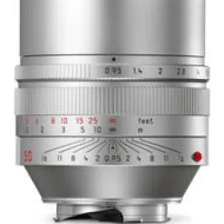 Hot Leica Noctilux-M 50mm f/0.95 ASPH Lens (Silver