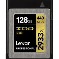 New Lexar 128 GB 2933X Professional XQD Card