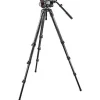 Sale manfrotto 536 Carbon Fiber Tripod with 509HD Video Head and Padded Carry Bag