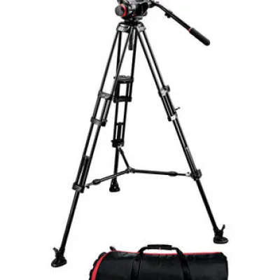 Fashion manfrotto 504HD Head w/535 2-Stage Carbon Fiber Tripod System