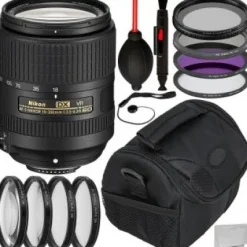 New Nikon AF-S DX NIKKOR 18-300mm f/3.5-6.3G ED VR Lens with Accessory Bundle