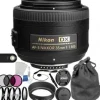 Hot Nikon AF-S DX NIKKOR 35mm f/1.8G Lens Accessory Bundle