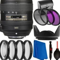 Best Nikon AF-S NIKKOR 24-85mm f/3.5-4.5G ED VR Lens with Essential Bundle