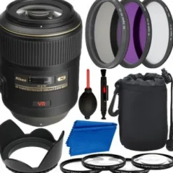 Best Nikon AF-S VR Micro-NIKKOR 105mm f/2.8G IF-ED Lens - 2160 with Deluxe Bundle