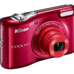 Discount Nikon COOLPIX L32 Digital Camera (Red)