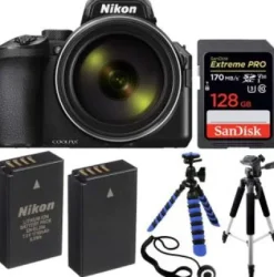 Fashion Nikon COOLPIX P950 Digital Camera with Deluxe Accessory Bundle; Includes: SanDisk 128GB Extreme PRO Memory Card, Spare ENEL20 Replacement Battery, and More