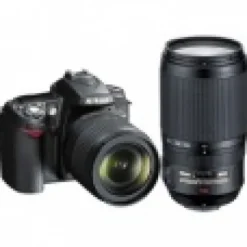 Hot Nikon D90 Digital SLR Camera with AF-S DX 18-105mm and G AF-S VR 70-300mm Lenses
