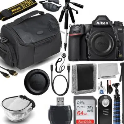 Online Nikon D780 DSLR Camera (Body Only) with Essential Accessory Bundle