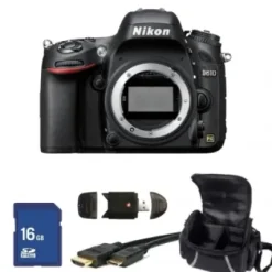 New Nikon D610 DSLR Camera (Body Only) + Accessory Bundle