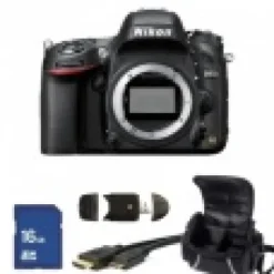 New Nikon D610 DSLR Camera (Body Only) + Accessory Bundle