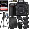 Online Nikon D750 DSLR Camera (Body Only) - 1543 & Deluxe Accessory Bundle