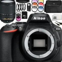 Online Nikon D5600 DSLR Camera with AF-S DX NIKKOR 18-140mm f/3.5-5.6G ED VR Lens 14PC Accessory Bundle