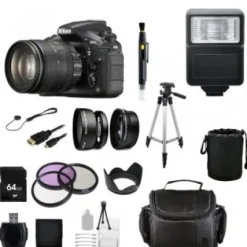 Hot Nikon D810 DSLR Camera with 24-120mm Lens + Professional Photographers Bundle