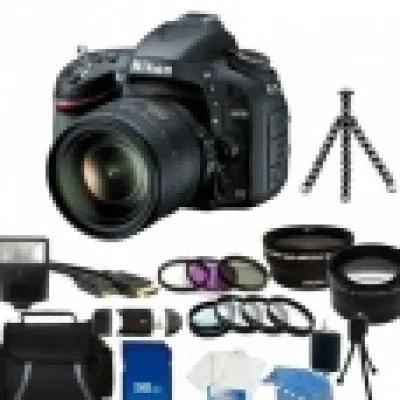 Fashion Nikon D610 DSLR Camera with 24-85mm Lens + Accessory Bundle