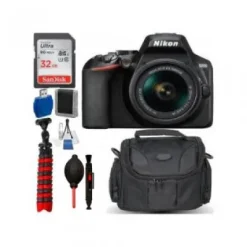 Online Nikon D3500 DSLR Camera with AF-P DX 18-55mm f/3.5-5.6G VR Lens Accessory Bundle