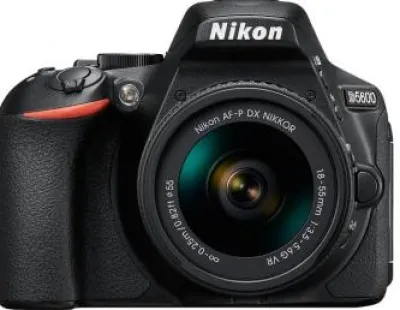 Fashion Nikon D5600 DSLR Camera with 18-55mm Lens (Black)