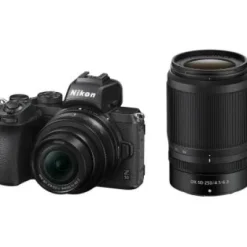 Hot Nikon Z50 Mirrorless Digital Camera with NIKKOR Z DX 16-50mm f/3.5-6.3 VR and NIKKOR Z DX 50-250mm f/4.5-6.3 VR Lenses