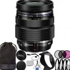 Best Olympus M. Zuiko Digital ED 12-40mm f/2.8 PRO Lens with 10PC Accessory Bundle