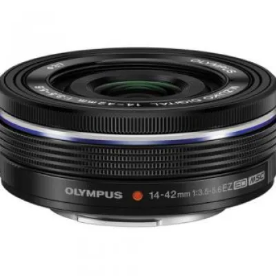 New Olympus M.Zuiko Digital ED 14-42mm f/3.5-5.6 EZ Lens (Black)
