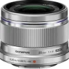 Online Olympus M.Zuiko Digital 25mm f/1.8 Lens (Silver)