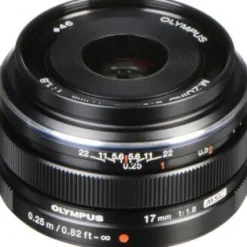 New Olympus M.Zuiko Digital 17mm f/1.8 Lens (Black)