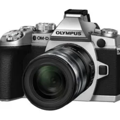 Online Olympus OM-D E-M1 Camera (Silver) + EZ M 12-50mm Lens