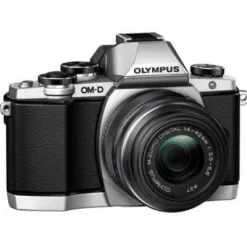 Sale Olympus OM-D E-M10 Mirrorless Micro Four Thirds Digital Camera with 14-42mm Lens (Silver) (EM10)