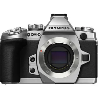 Online Olympus OM-D E-M1 Mirrorless Micro Four Thirds Digital Camera (Silver, Body Only)