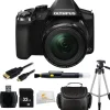 Fashion Olympus Stylus SP 100 IHS 16 MP Digital Camera + Accessory Bundle