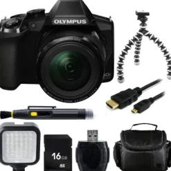 Discount Olympus Stylus SP-100E Digital Camera + Accessory Bundle