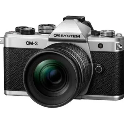 Best Olympus OM SYSTEM OM-3 Mirrorless Camera (Silver) with 12-45mm f/4 Lens Kit