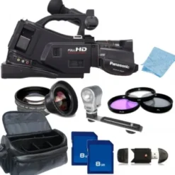 Online Panasonic AG-AC7 Shoulder-Mount AVCHD Camcorder Bundle