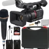 Hot Panasonic AG-CX350 4K Camcorder with Wireless Microphone Kit