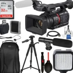 Online Panasonic AG-CX350 4K Camcorder with Accessory Bundle