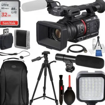 Online Panasonic AG-CX350 4K Camcorder with Accessory Bundle